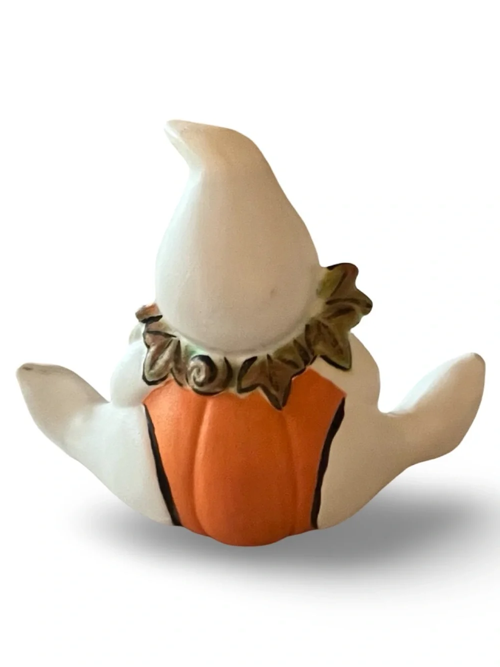 Vintage Pumpkin Belly Ghost Figurines Halloween Decor